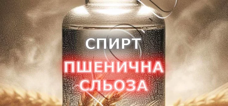 Купить спирт Пшеничная слеза с завода ГП УкрСпирт.