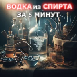 Как сделать водку из спирта