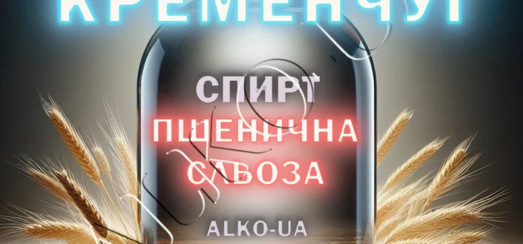Купить спирт Пшеничная слеза в Кременчуге