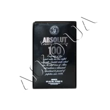 Горілка Абсолют Блек 100 (Absolut Black 100) у тетрапаку 3л